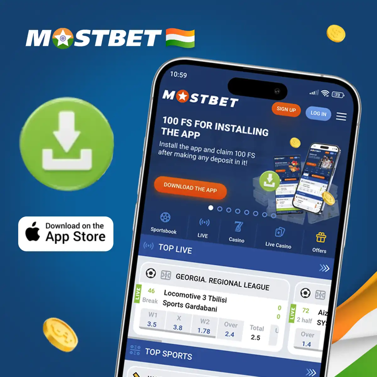 Mostbet app for iOS